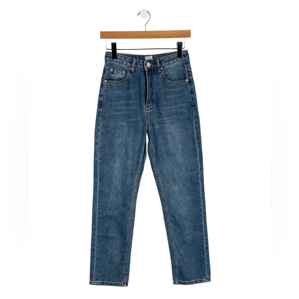 Toteme High-Rise Straight Leg Jeans - Size 25